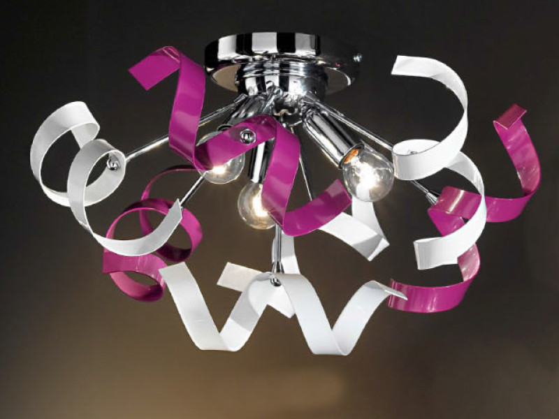 Plafoniere Viola : Duep lampada plafoniera vortice pl viola luci