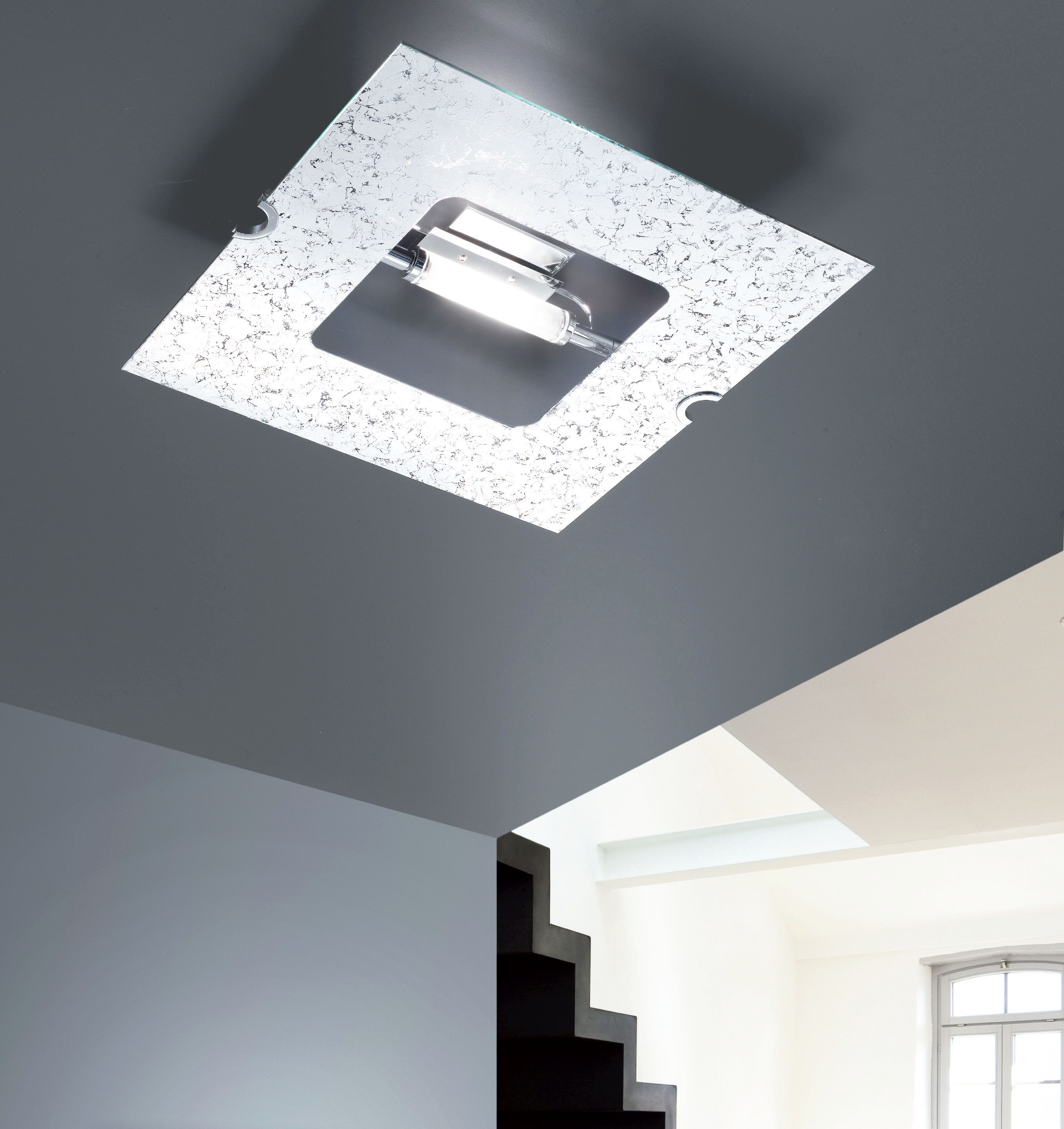 Sikrea lampada da soffitto swing/pl45 argento notali lampadari