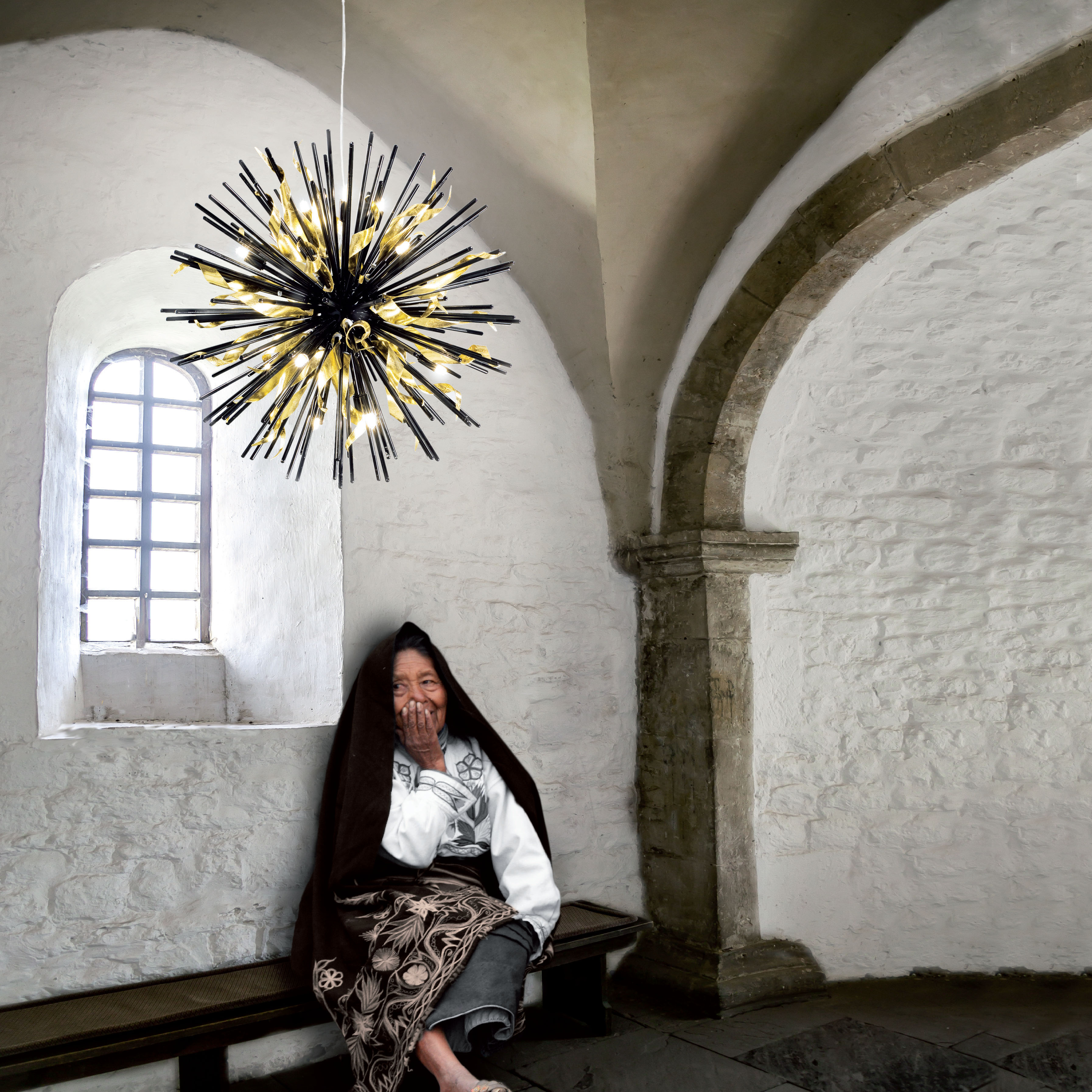 Lampadario soffitto nero: ideal lux lampada da parete/soffitto ...