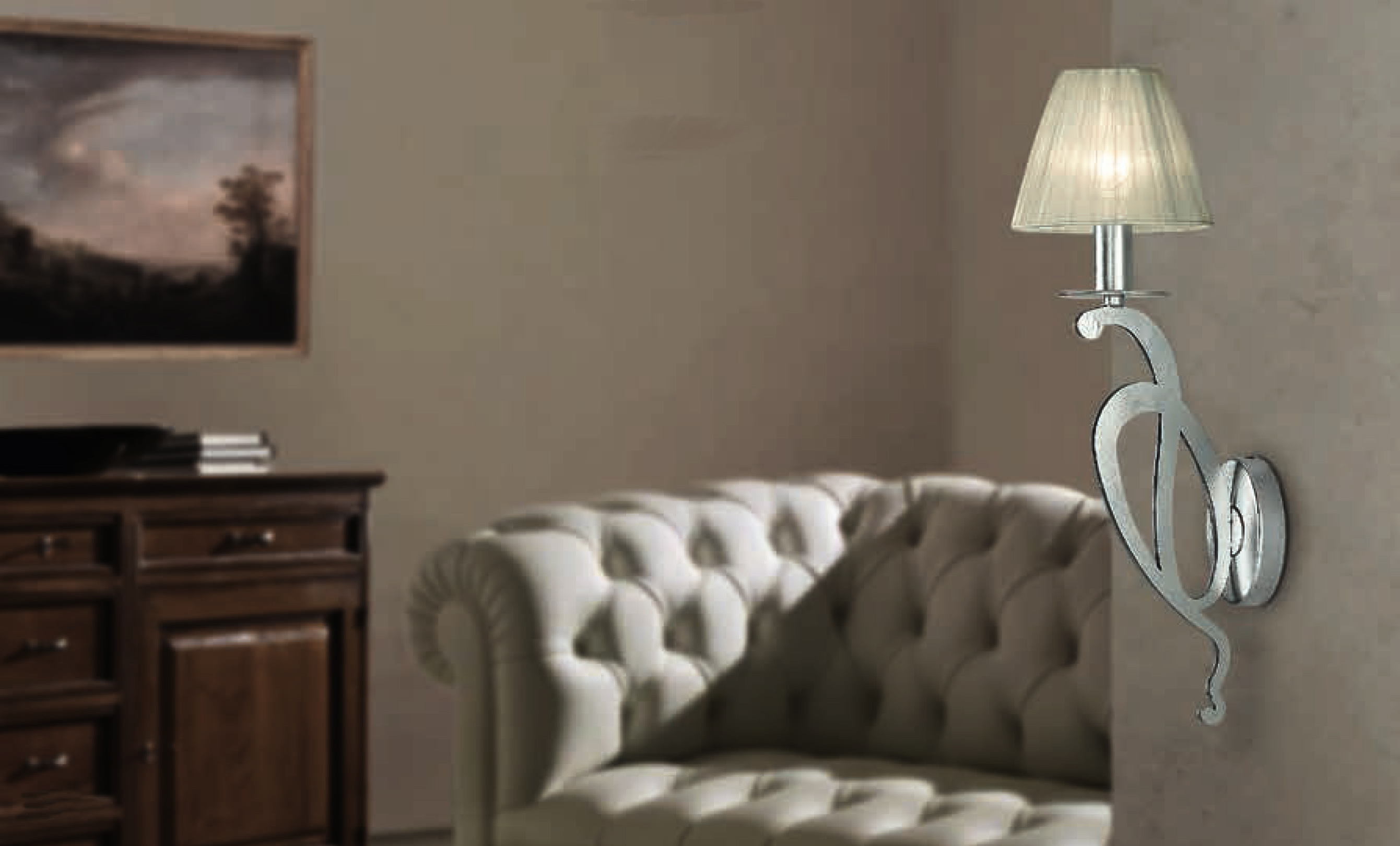 Parete camera da letto argento: quadri sacri per camera da letto ... Lampada barocca foglia oro