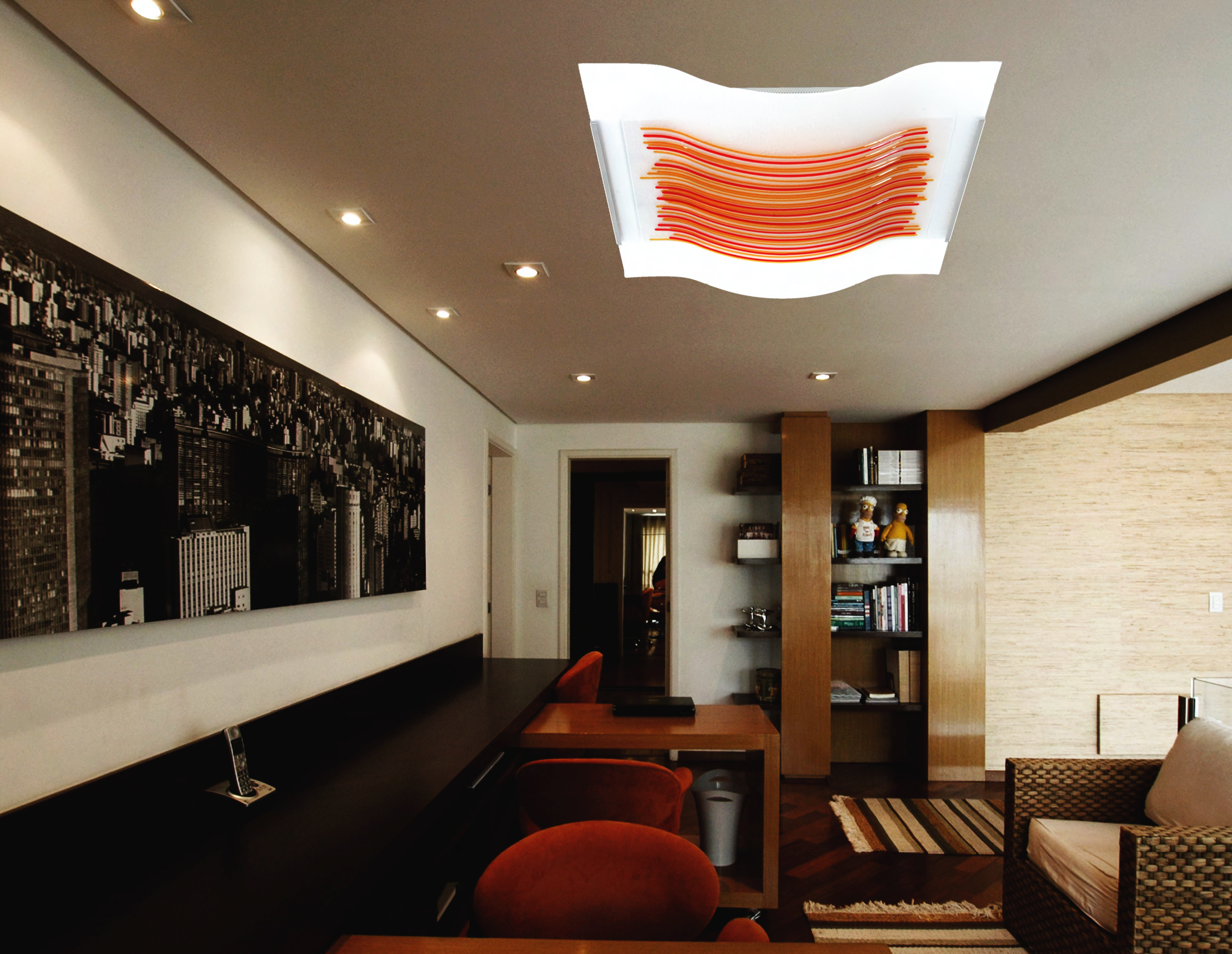 Plafoniere Soffitto Industrial : Padana lampadari lampada da soffitto gaia plg bacchette