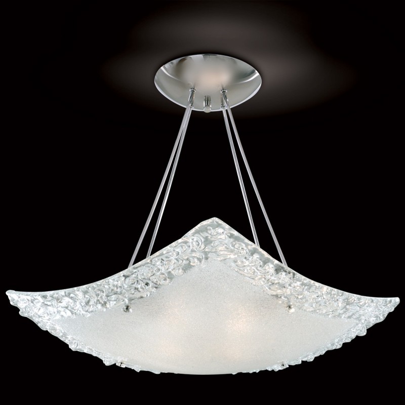 Padana lampadari lampada a sospensione sally 289/co cristallo nota.. Lampada a sospensione cristallo