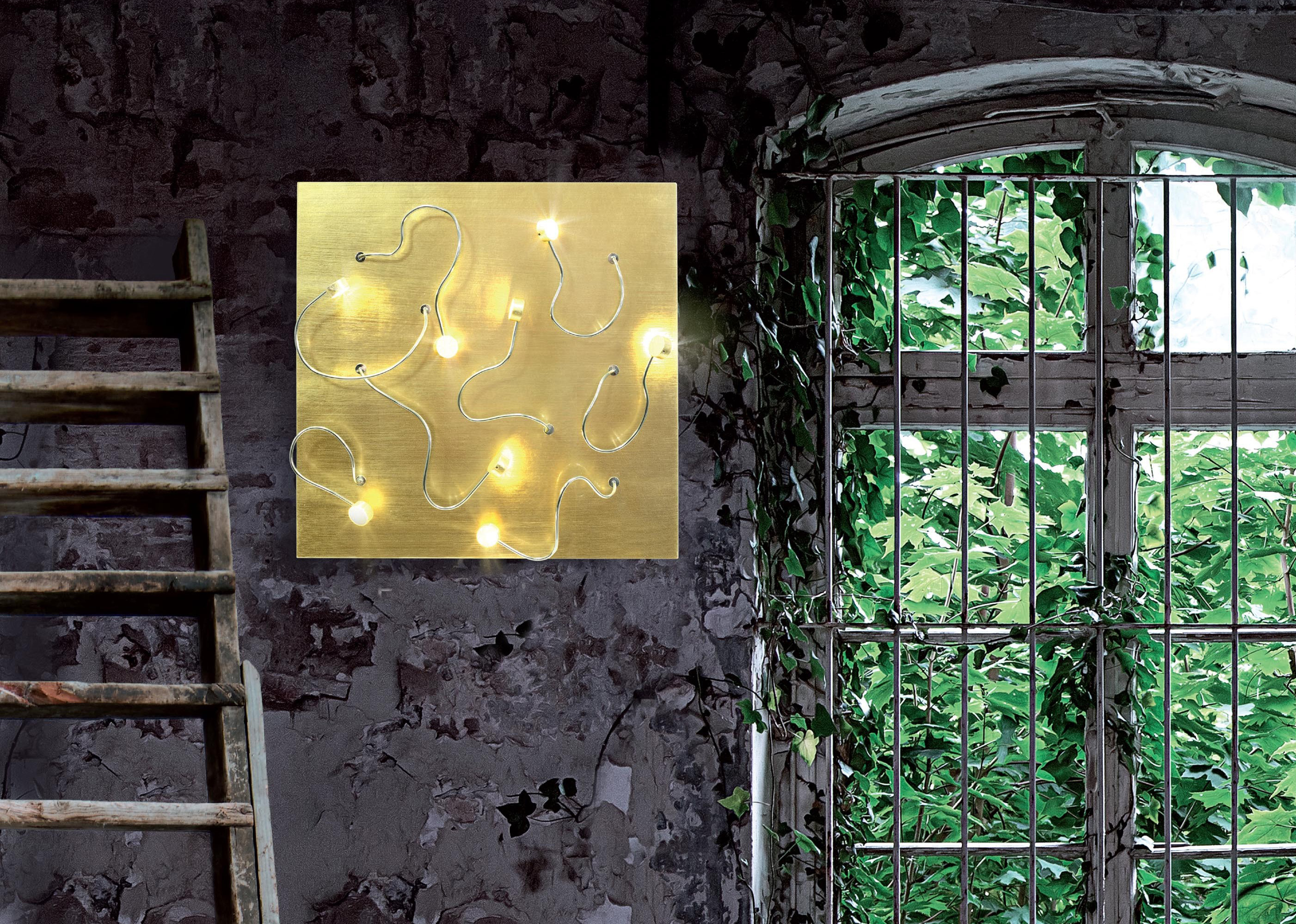Plafoniere Vintage Da Parete : Sikrea lampada da parete plafoniera fleg led g oro
